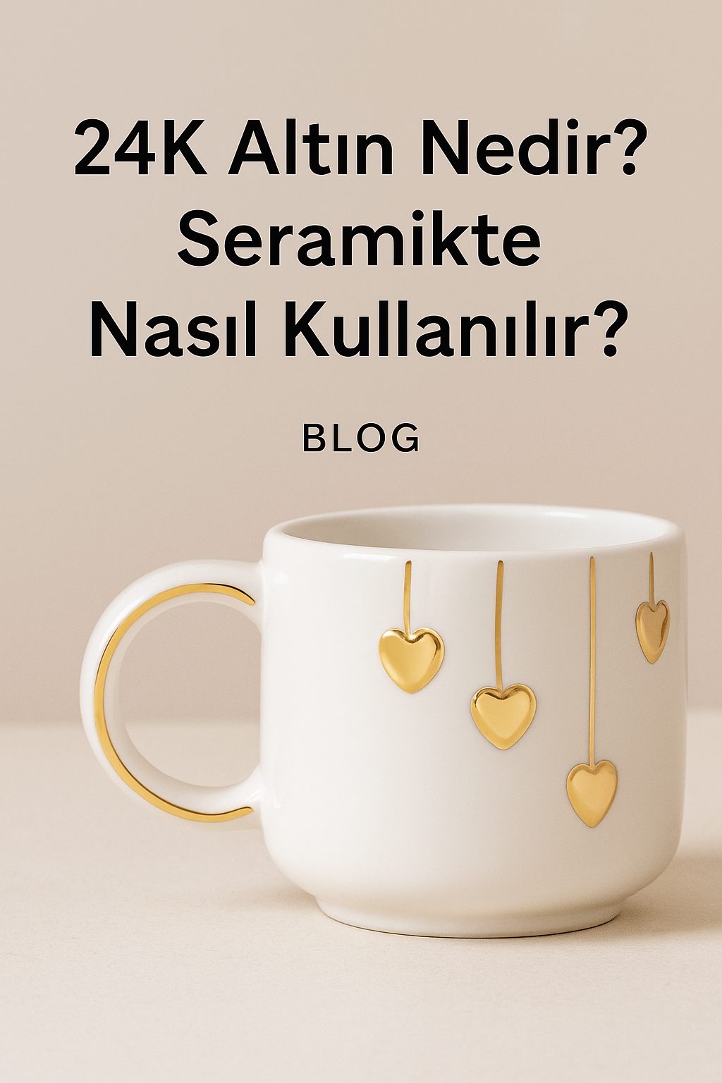 24K Altın Nedir? Seramikle Nasıl Kullanılır?