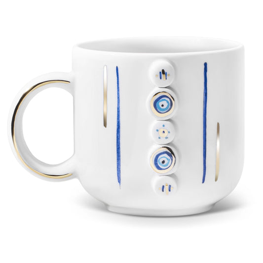 Evil Eye Pillar Mug - 300 ml